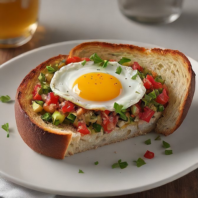 Egg-in-a-Hole Toast