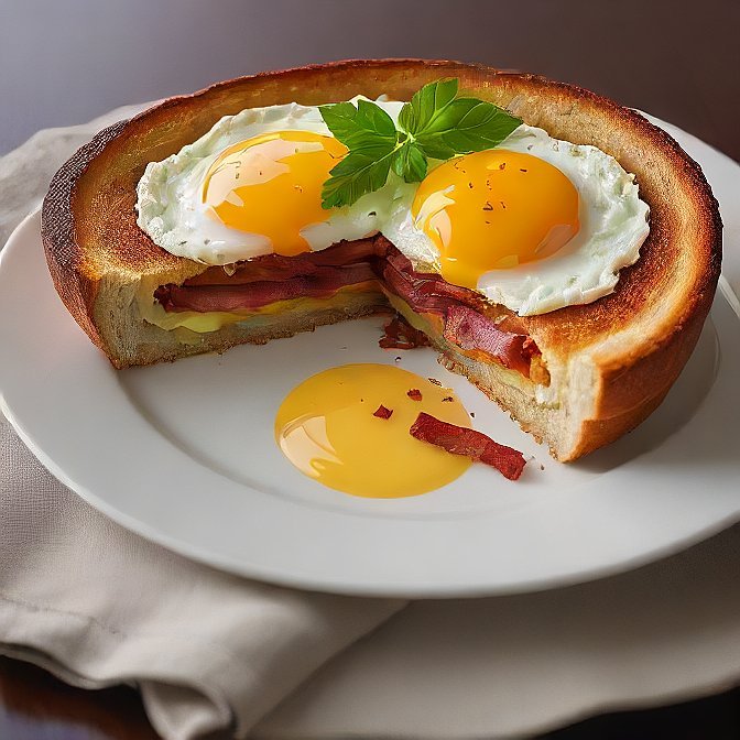 Egg-in-a-Hole Toast